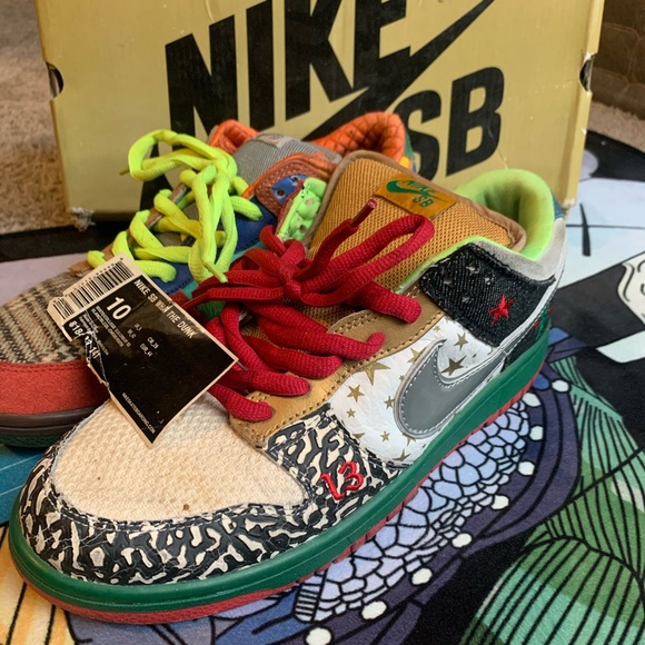 318403-141 Dunk Low SB “What The Dunk” 2007 - Picture 3 of 8